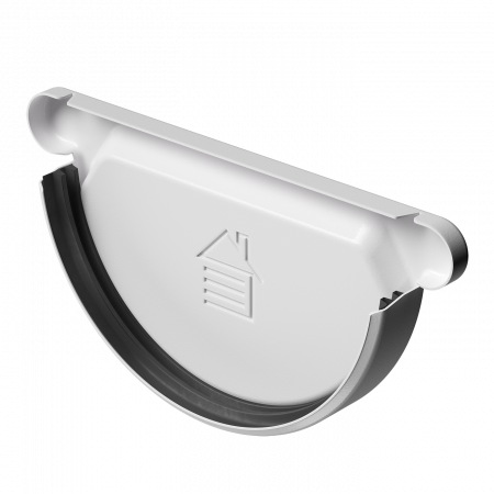 Заглушка желоба Docke Stal Premium, пломбир